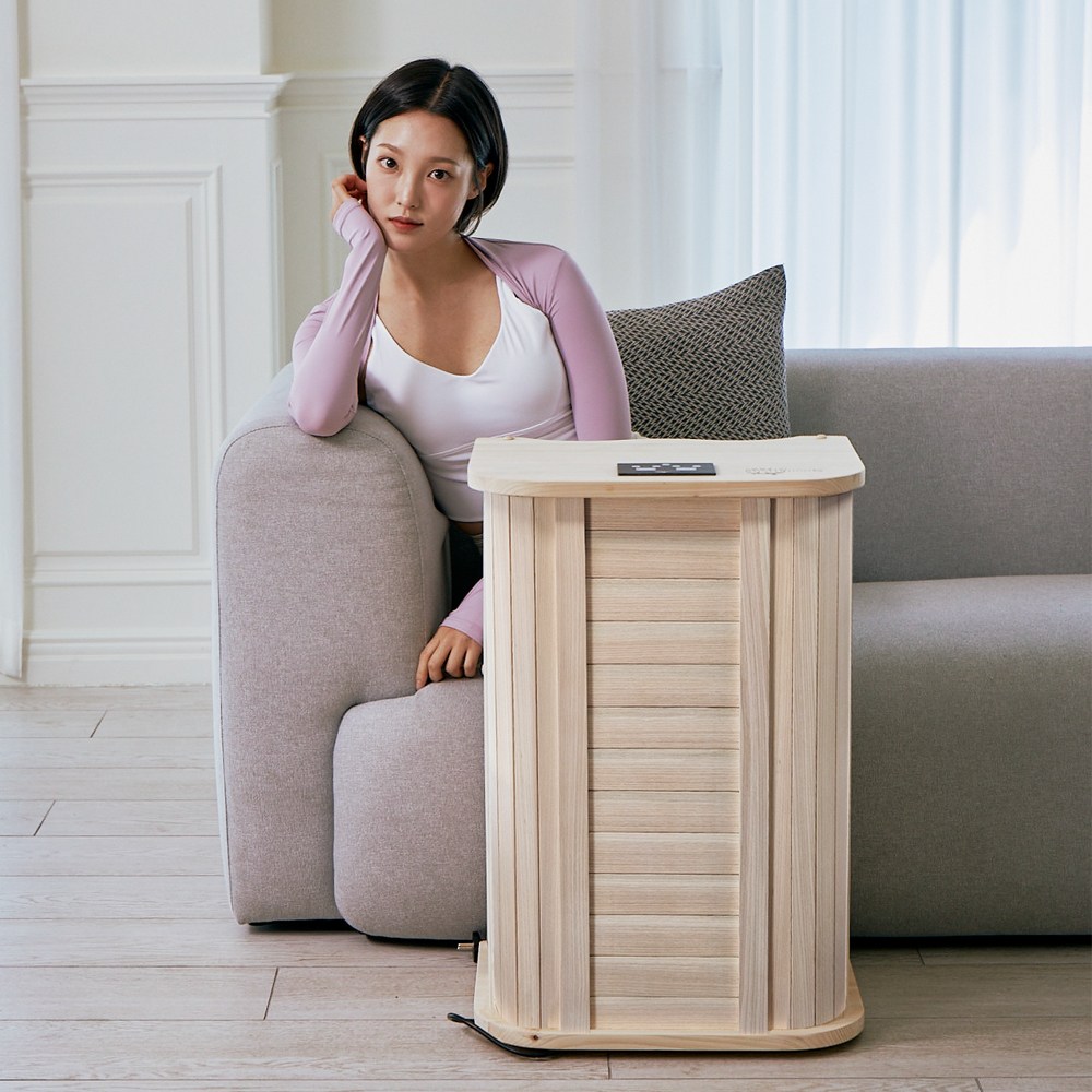 굿프렌드 편백 무릎사우나, 편백 프리미엄 건식족욕기, 테이블형 GOOD-F30 249,000원