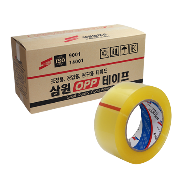 삼원테이프 OPP 박스테이프 중포장 투명 100M 30개 41,800원