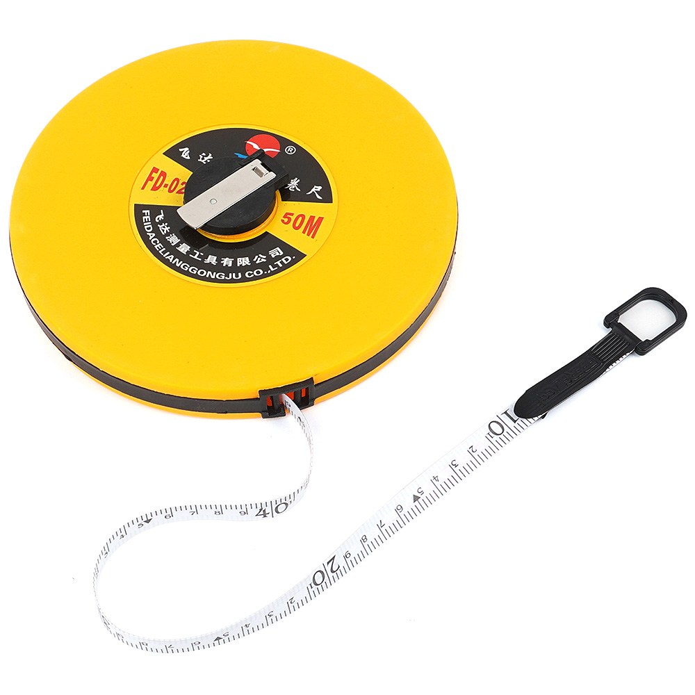 힘찬쇼핑_ [ 줄자 ] 10~100M 다용도 원형 화이바 자동줄자 화이바줄자 산업용줄자 7,900원