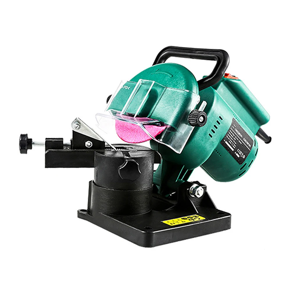 220W 전기 체인톱 샤프너 휴대용 체인톱 블레이드 샤프너 100mm 각도 조절 가능 8500RPM 체인 연마용 58,100원