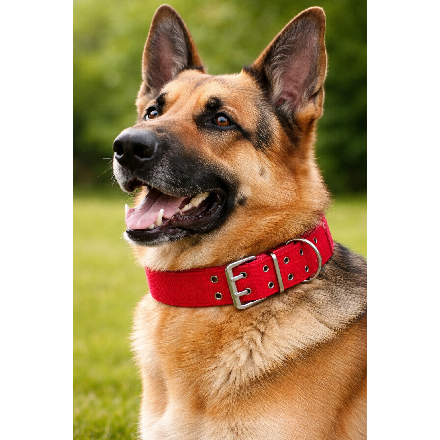 진진체인 강아지 목줄 대형견 목줄 초강력 두꺼운 나일론 고강도 개목줄 중대형견용, 1개, 레드 14,500원