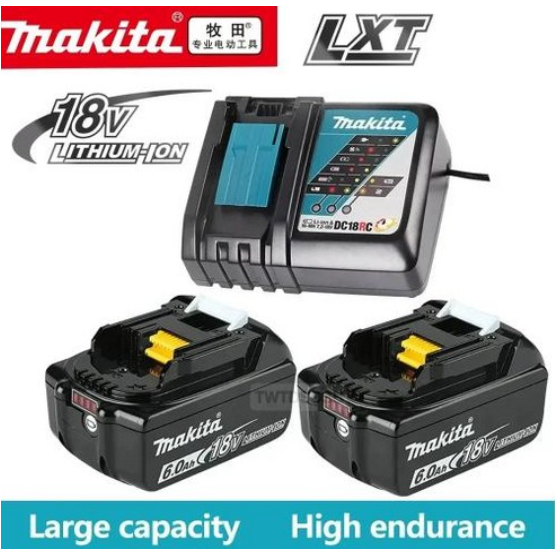 기존 Makita 6Ah3AhMakita 18V 배터리 BL1830B BL1850B BL1850 BL1840 BL1860 BL1815 교체용 리튬 배터리 67,130원