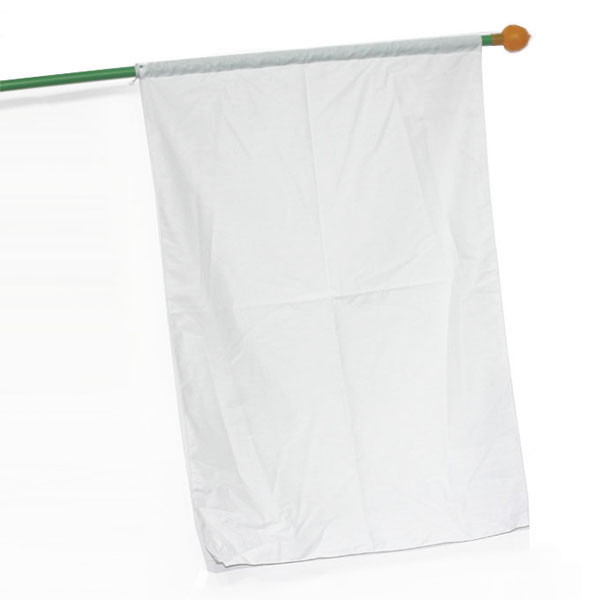 파티로 대형 응원깃발 대 운동회 응원기 그림그리는 깃발, 흰색(중/60x90cm)+플라스틱깃대 18,500원