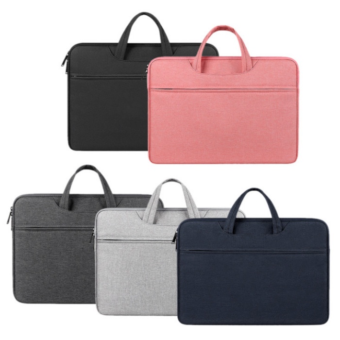 데일리큐브 융쿠션 스크래치방지 13인치 14인치 15인치 16인치 17인치 손잡이 노트북 가방 파우치 케이스 커버 슬리브 laptop notebook bag pouch, 그레이, 1개 15,900원