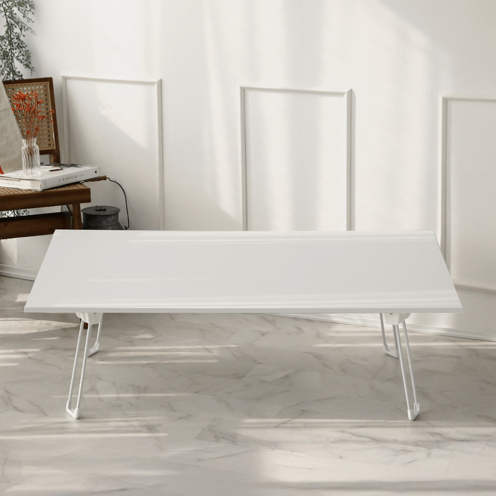 스토리퍼니쳐 LPM 비스포크 접이식 거실 테이블 + 보호캡 세트, 퓨어화이트 54,900원