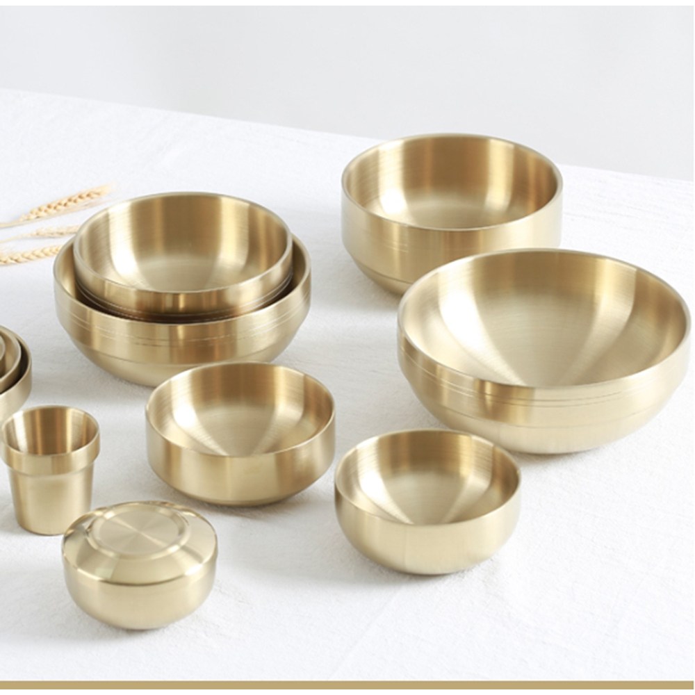 마더쿡 티타늄 이중단열 그릇 세트 보온보냉 진공 식기 골드, 8 티타늄 이중탕기 대(18/8.5), 1개 15,100원