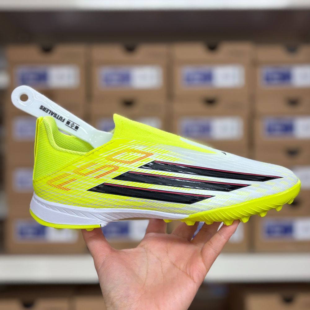 아디다스 키즈 주니어 끈없는 풋살화 F50 TF 미니주걱 포함, 현재가 86,800원