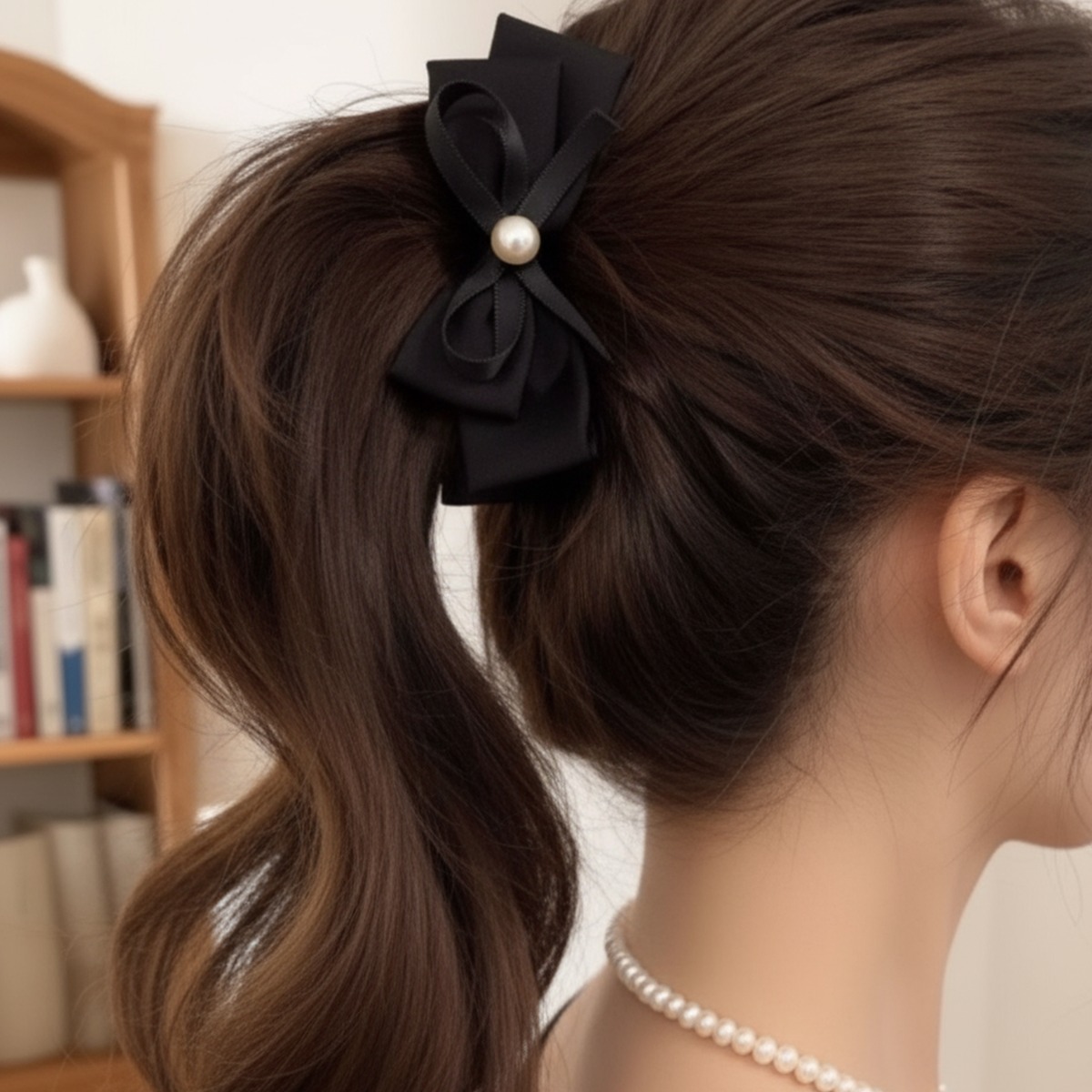 SODAM 진주콩바나나핀 집게바나나핀 머리핀 13,800원