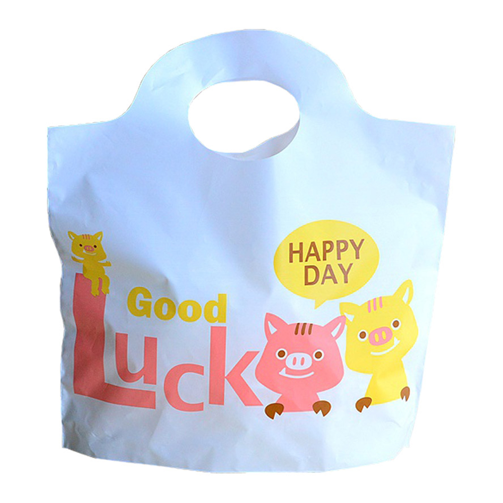 이홈베이킹 복돼지 비닐 쇼핑백 약 50장, 1세트, 혼합 색상 8,750원