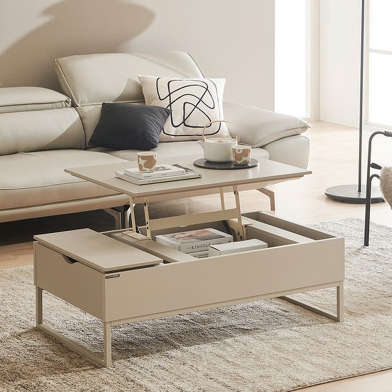 한샘 클린트 어반 리프트업 소파테이블_플랩도어형105cm (2종 택1) 365,000원