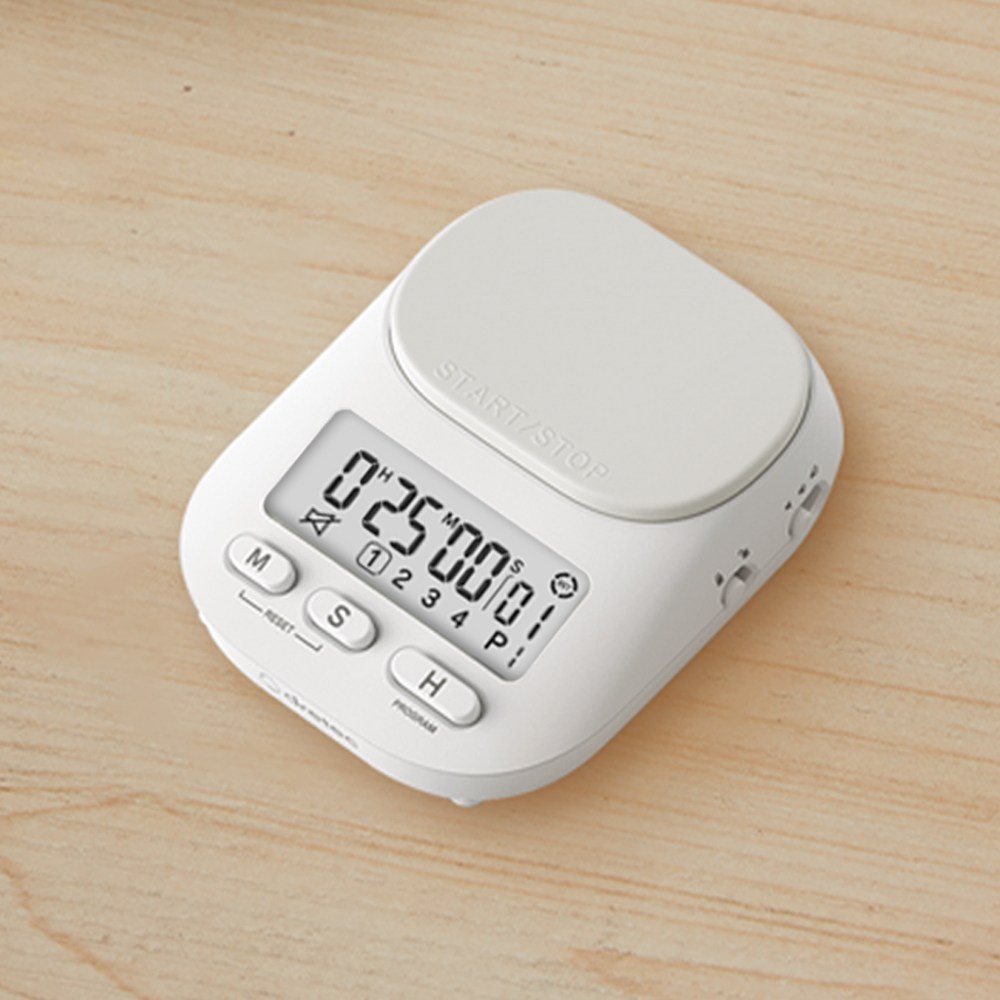 드레텍 스톱워치 공부타이머 뽀모도로타이머, 1개, 화이트 18,900원