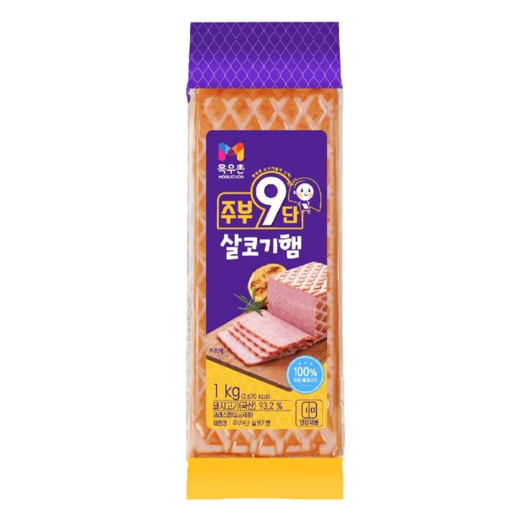 목우촌 주부9단 살코기햄 1Kg, 1kg, 3개 28,880원