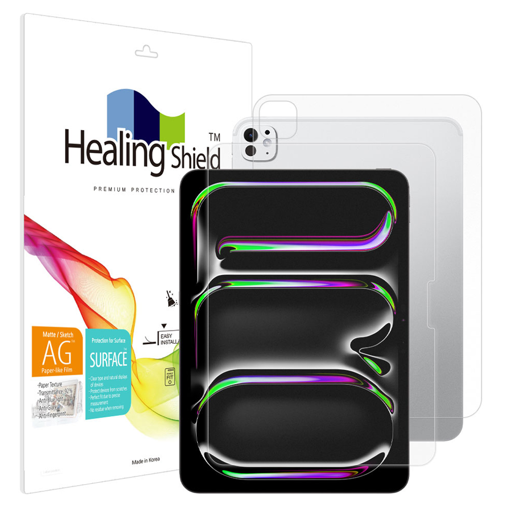 힐링쉴드 종이질감 블루라이트차단 태블릿PC 액정보호필름 2종 세트, 단일색상, 1세트 31,920원