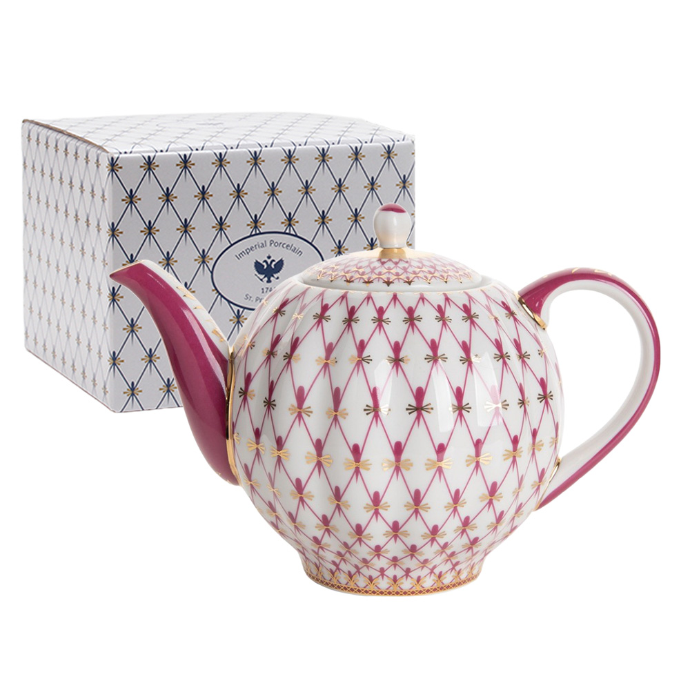 임페리얼포슬린 튤립 티팟, 넷블루스, 1개, 600ml 205,200원