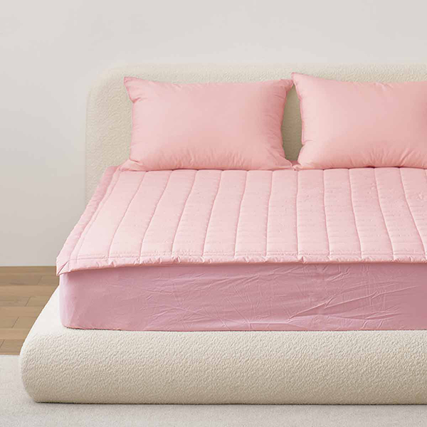 아망떼 수퍼코튼 60수 고밀도 면 침대패드, 핑크 60,360원