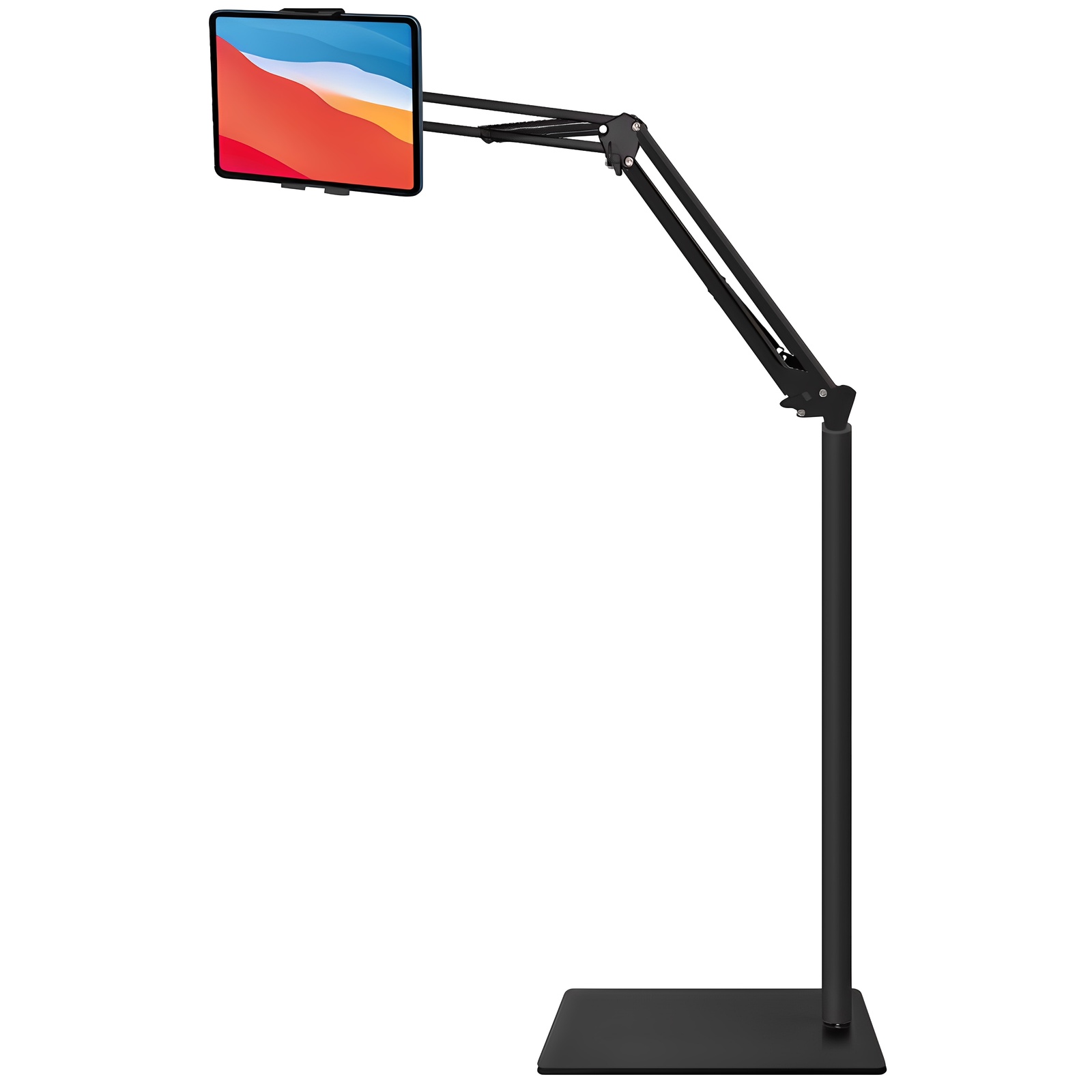 홈플래닛 140cm 자바라 스탠드 탭 패드 태블릿 스마트폰 거치대 대형 18,990원