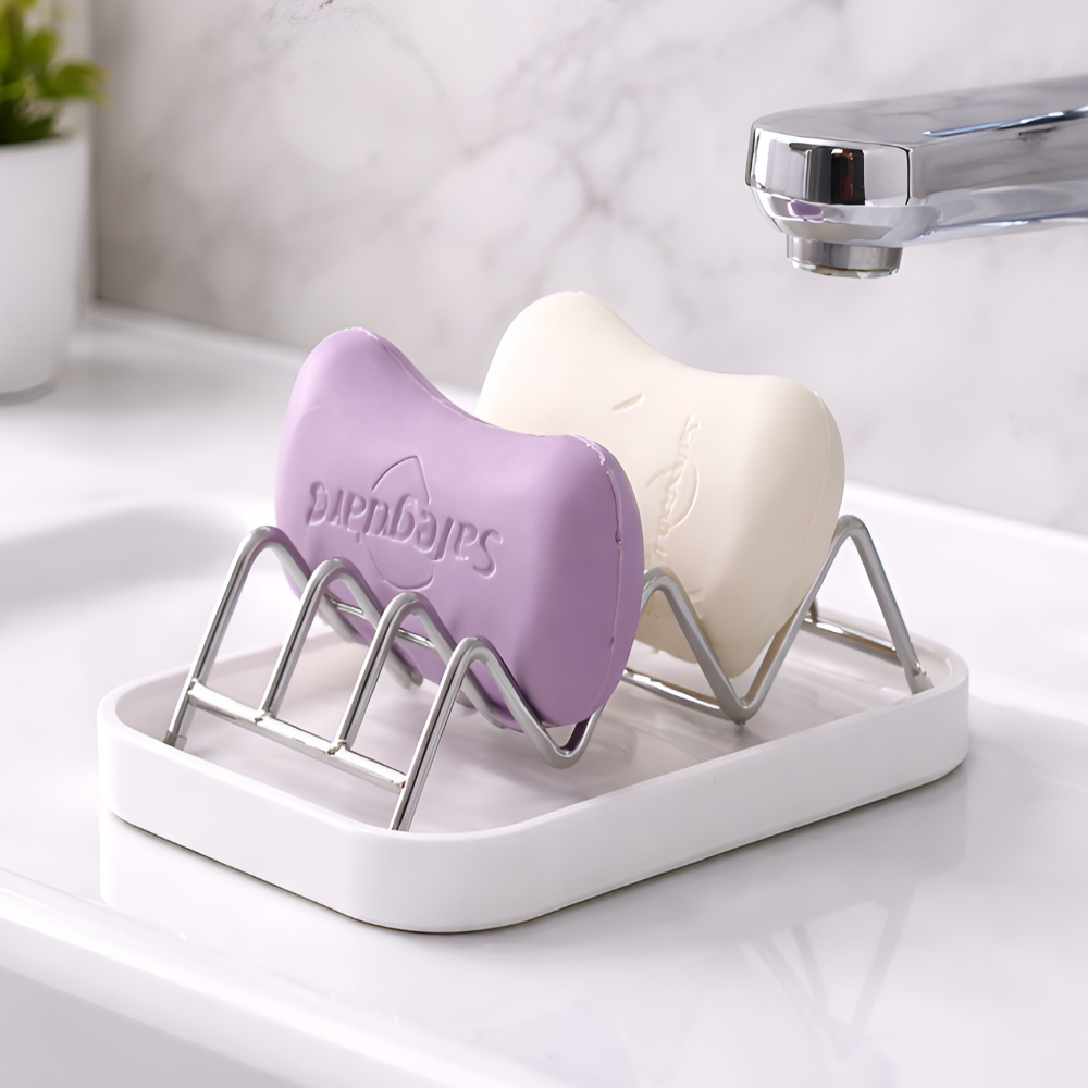 인즈홈 욕실 모던 인테리어용 올스텐 비누 받침대, 실버, 1개 11,100원