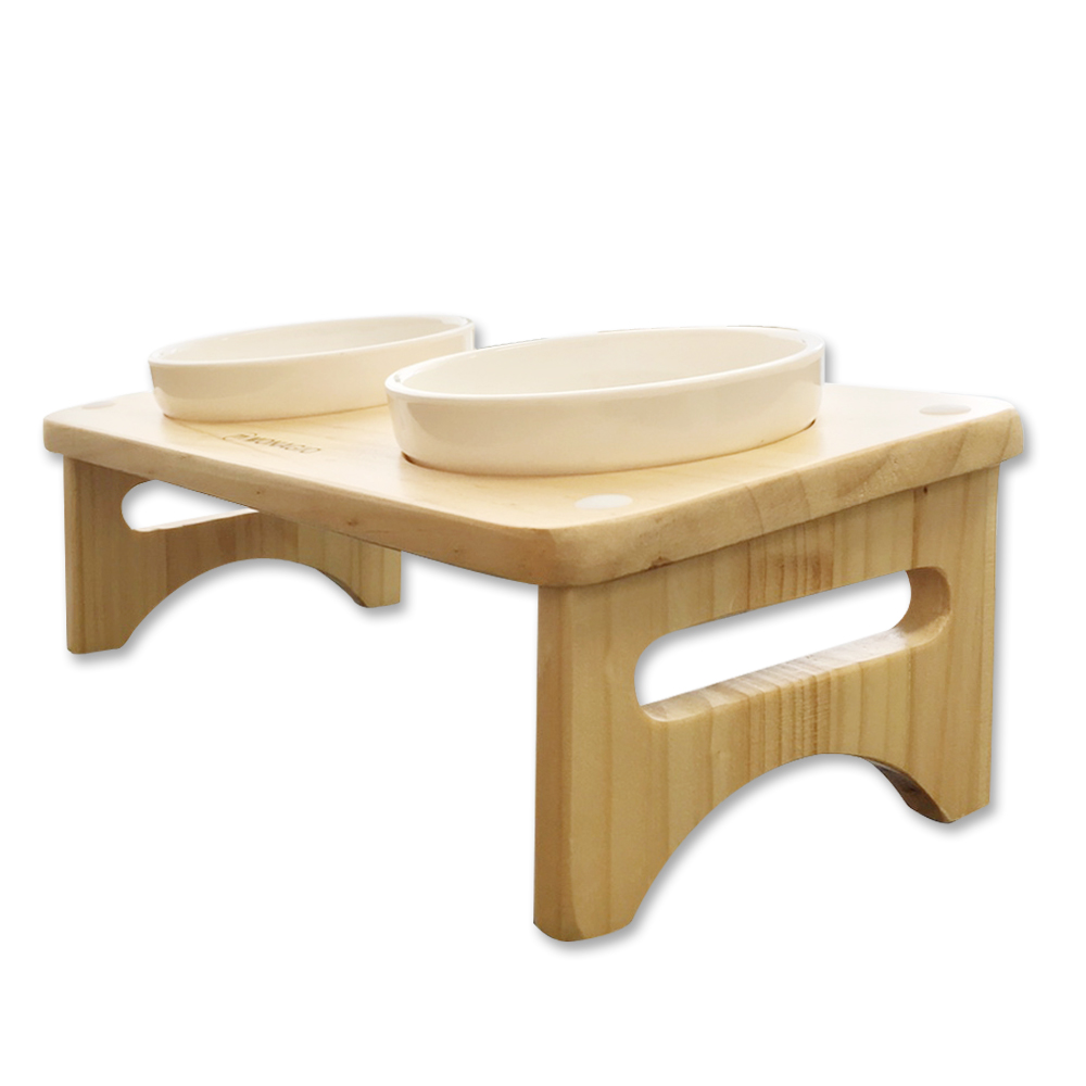 모나지오 반려 동물 원목 식기 10,950원