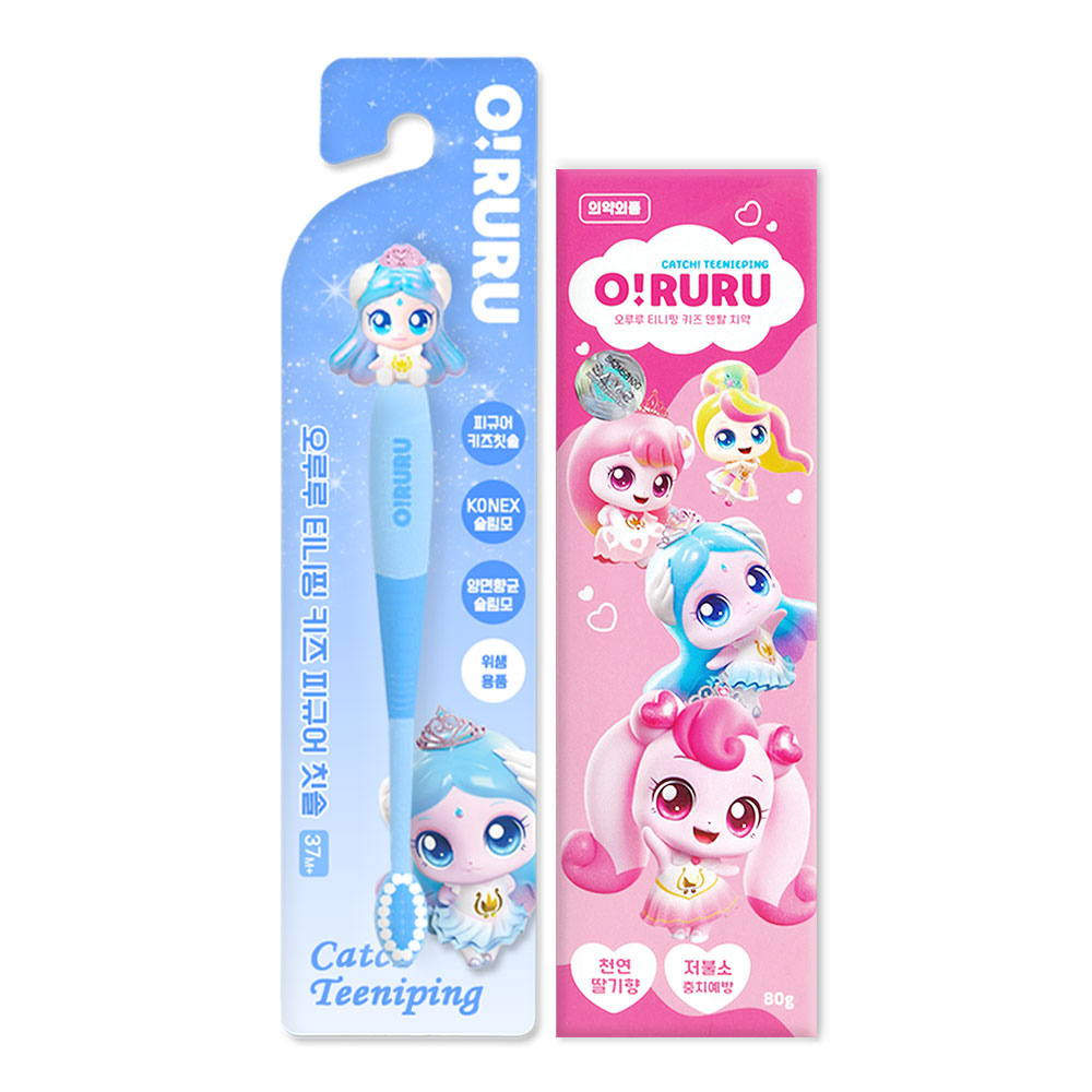 프린세스 캐치티니핑 피규어 칫솔 + 티니핑 덴탈 치약 8,500원