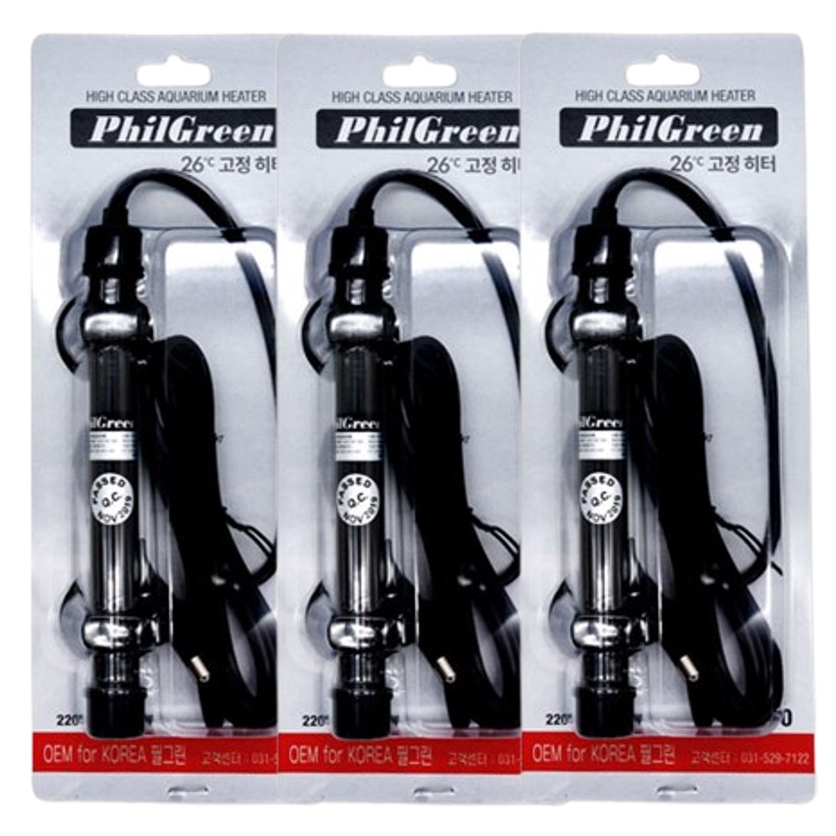 필그린 26도 고정형 히터 PHF-60 (60w) 거북이어항 22,800원