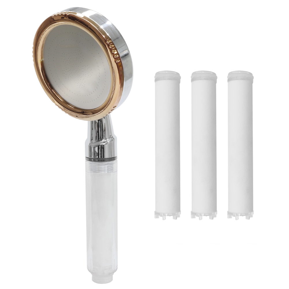 미리내 빅헤드 수압상승 정수필터 샤워기헤드 + 세디먼트 필터 3p 8,760원