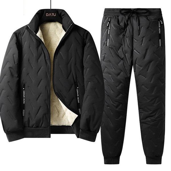 [2배두툼 패딩솜] 남여공용 고급 융털 상하세트 기모바지 겨울 보온 홈웨어 32,600원