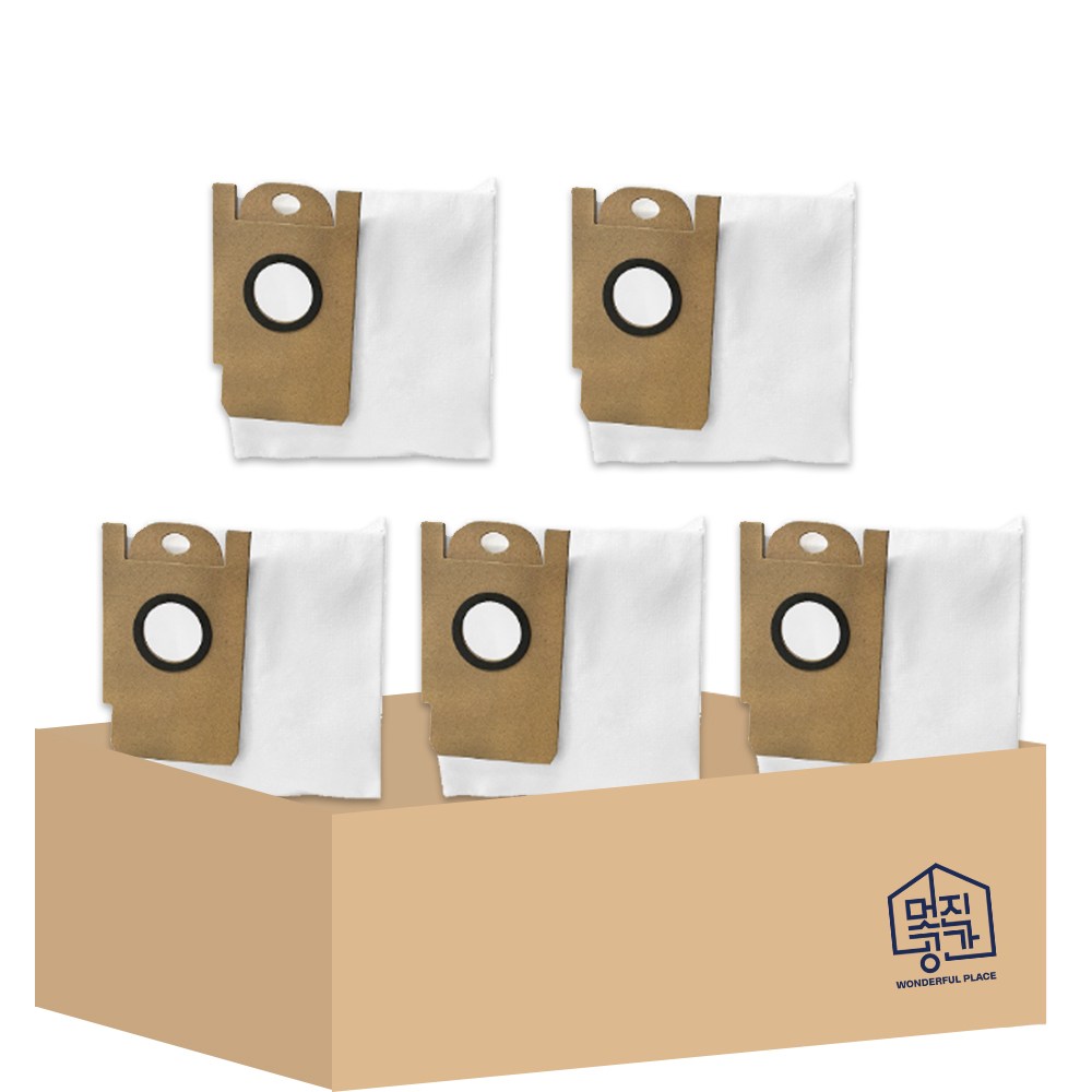 [멋진공간] 호환 샤오미 라이드스토 r1 s1 더스트백 5EA 세트 15,000원