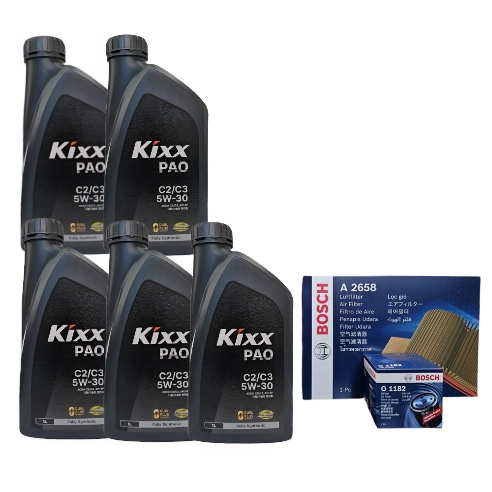 올뉴K7 2.4 가솔린 엔진오일세트 킥스 파오 C2/C3 5W30 5L O1182-A2658 68,000원