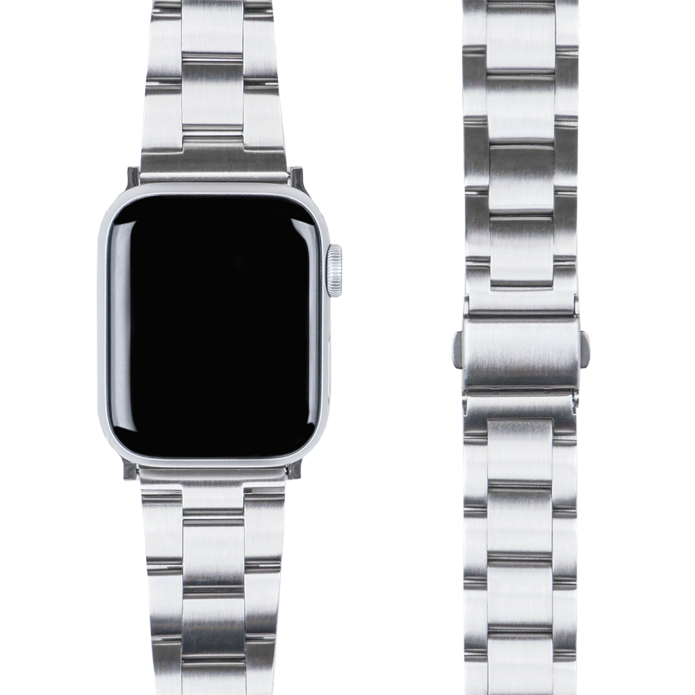 모할랩 애플워치 3/4/5/6/7/8/9/SE 호환 슬림 클라시 메탈 스트랩 16,990원