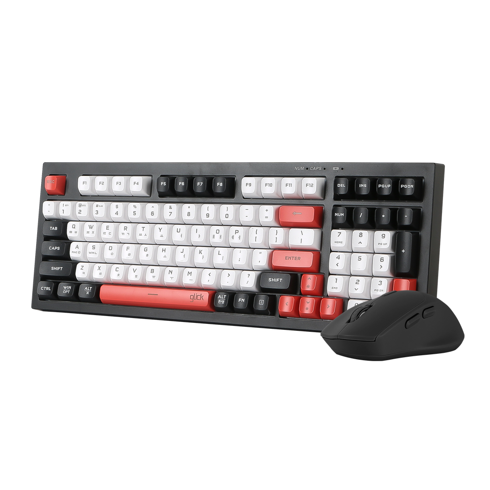 지클릭커 오피스프로 WMK50 사일런스 M 98 무선 키보드 마우스 세트, WMK50, 포커, 일반형 39,800원