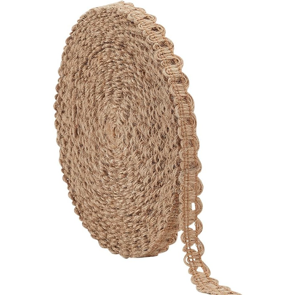 폴리에스터 리본 레이스 세트, 에스닉 자수 무늬, 다양한 색상과 너비, 의류 DIY 용품, 1개, 브라운 레이스 8,230원