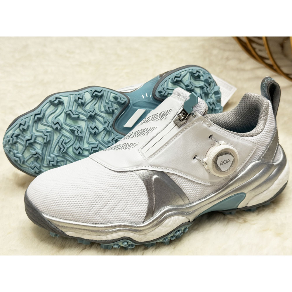 아디다스 코드케이오스 보아 25 JQ7753 여성 골프화 클라우드 화이트 민트 스파이크리스 방수 경량 편안한 골프슈즈 185,000원