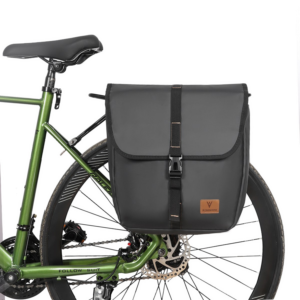 자전거 짐받이가방 대용량 투어백 RT1631, 1개, 블랙, 현재가 46,900원