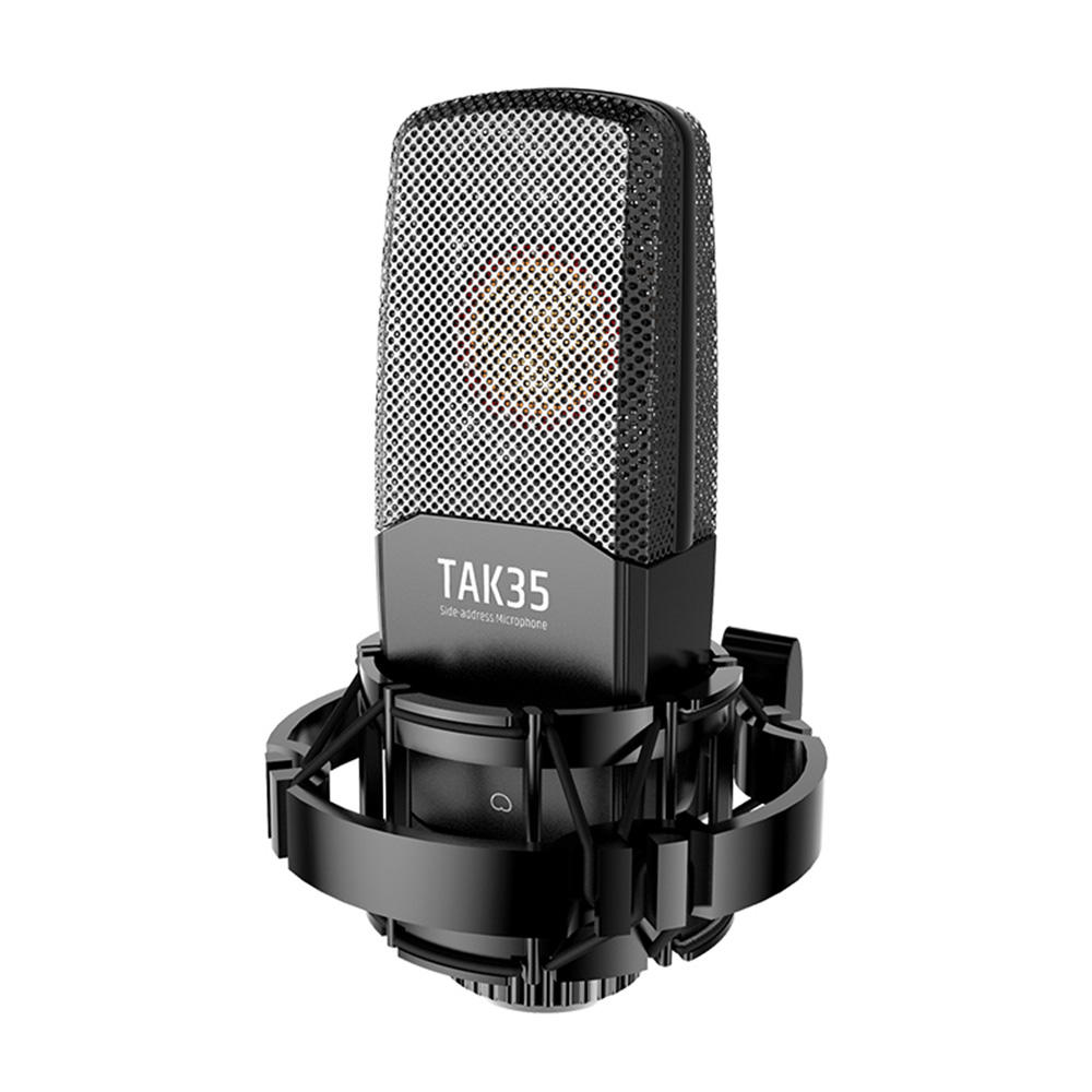 유튜버 TAK35 레코딩 마이크 고감도 콘덴서 카트리지 SIDE ADDRESS RECORDING MICROPHONE 유튜브 개인방송 199,000원