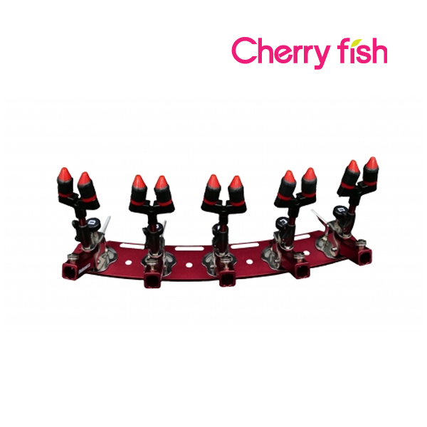 체리피시 듀벡스 탑 5단받침틀 민물낚시받침틀, 레드 239,980원