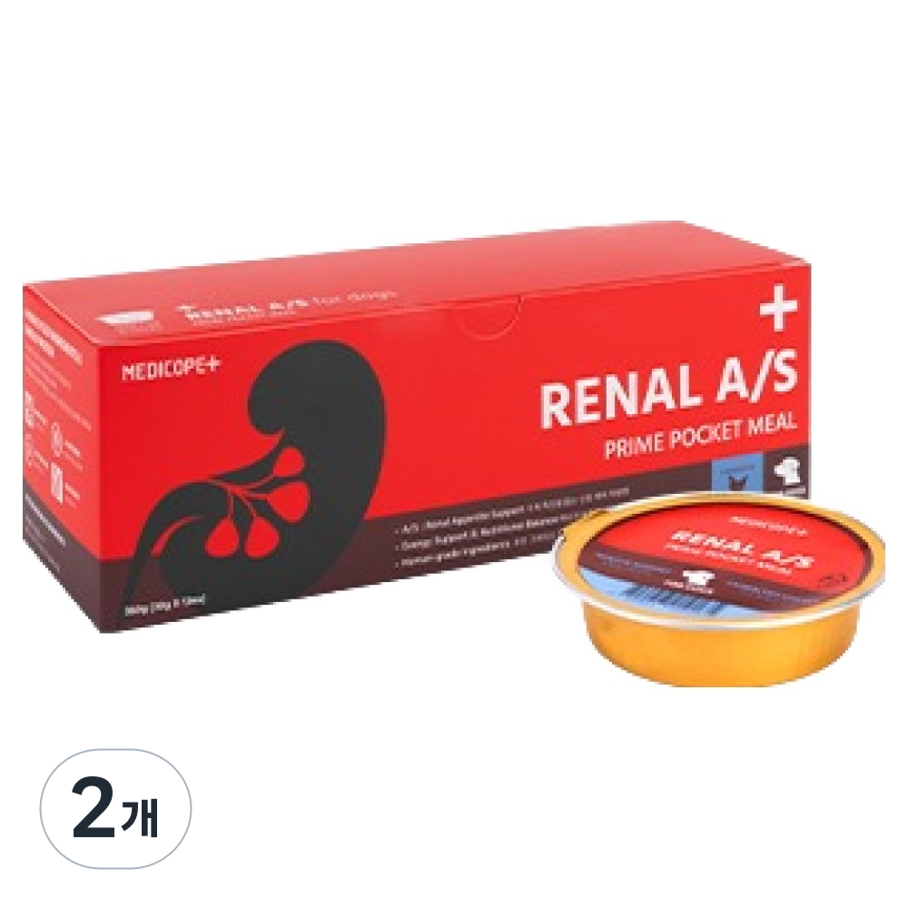 메디코펫 강아지 프라임 포켓밀 레날 가수분해닭고기 사료 12p, 360g, 2개, 신장 25,200원