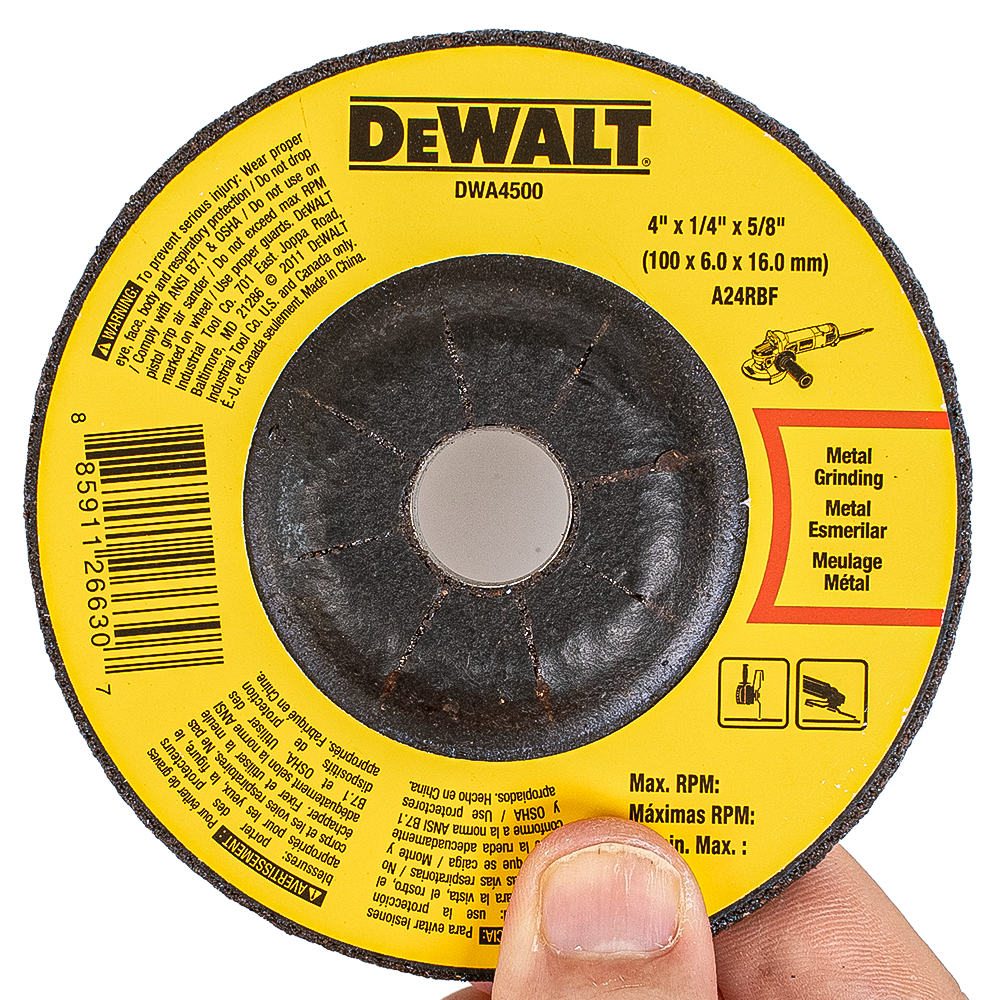 디월트 연마석 스텐 금속 철재 연마 그라인더날, 10개 15,500원