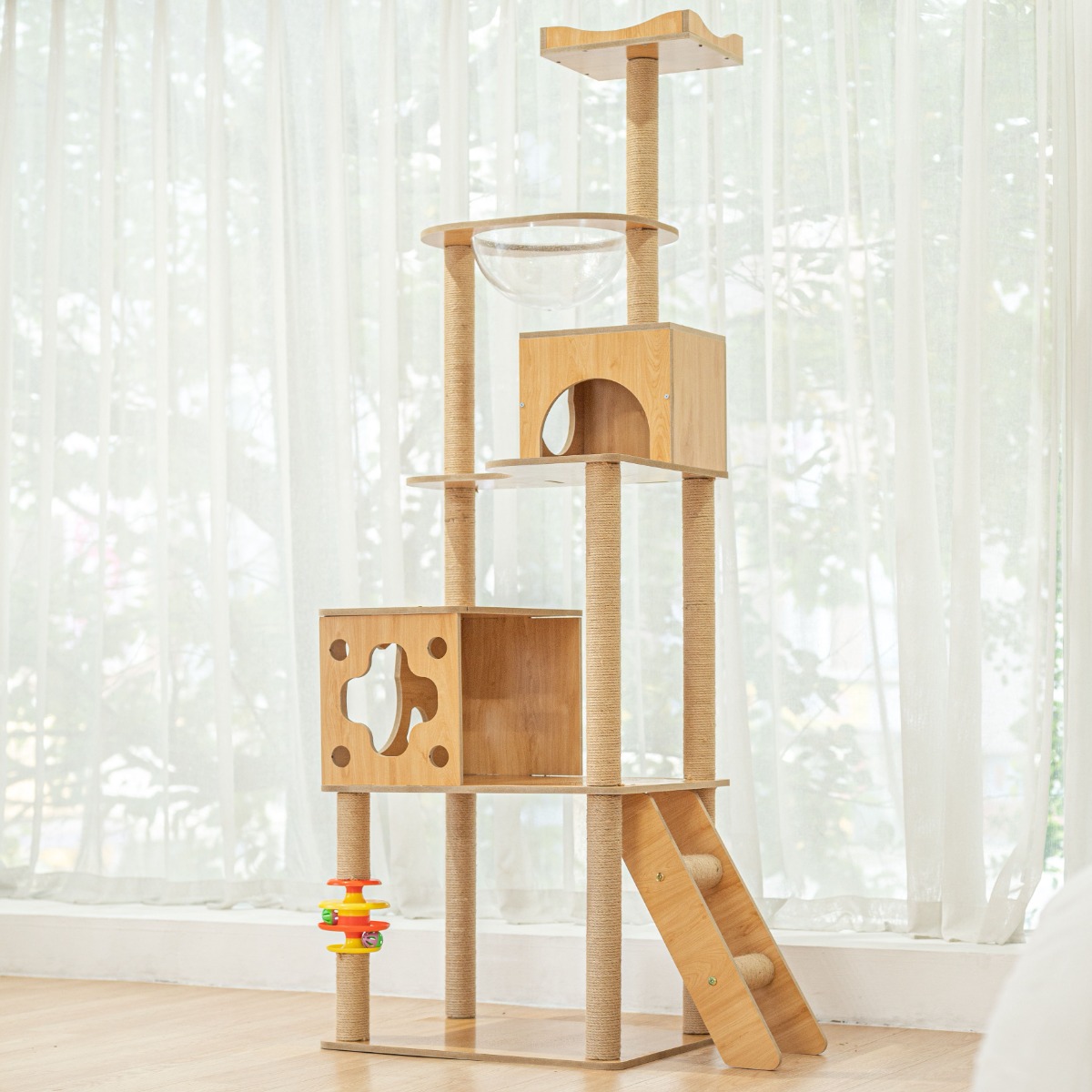 메일켓 고양이 숨숨집 우주선 다기능 캣타워 B DJWF-185 89,900원