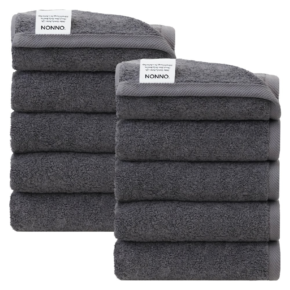 NONNO 국내생산 호텔수건 200g 40수 코마사, 진그레이, 10개 43,900원