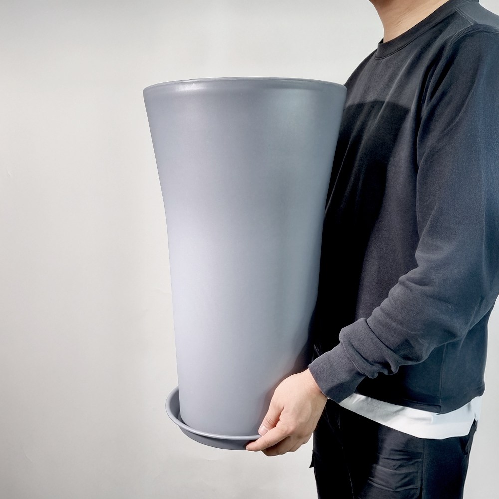 데일드 데일드 플라스틱 인테리어 대형 비너스 원형 화분 1호 14,400원