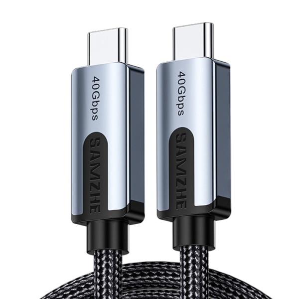 삼지 8K USB4 PD 240W 40Gbps C to C타입 초고속 케이블 1m UF10 고속충전 데이터전송 멀티차폐 11,900원