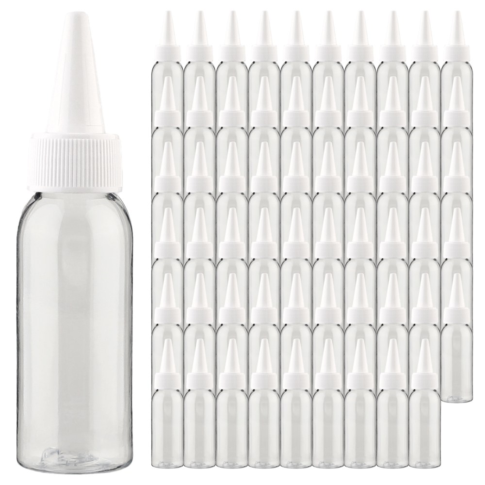 화이트 뾰족캡 투명 용기 30ml 60개 플라스틱 화장품용기 공병 소분병 여행, 30ml, 60개 12,700원