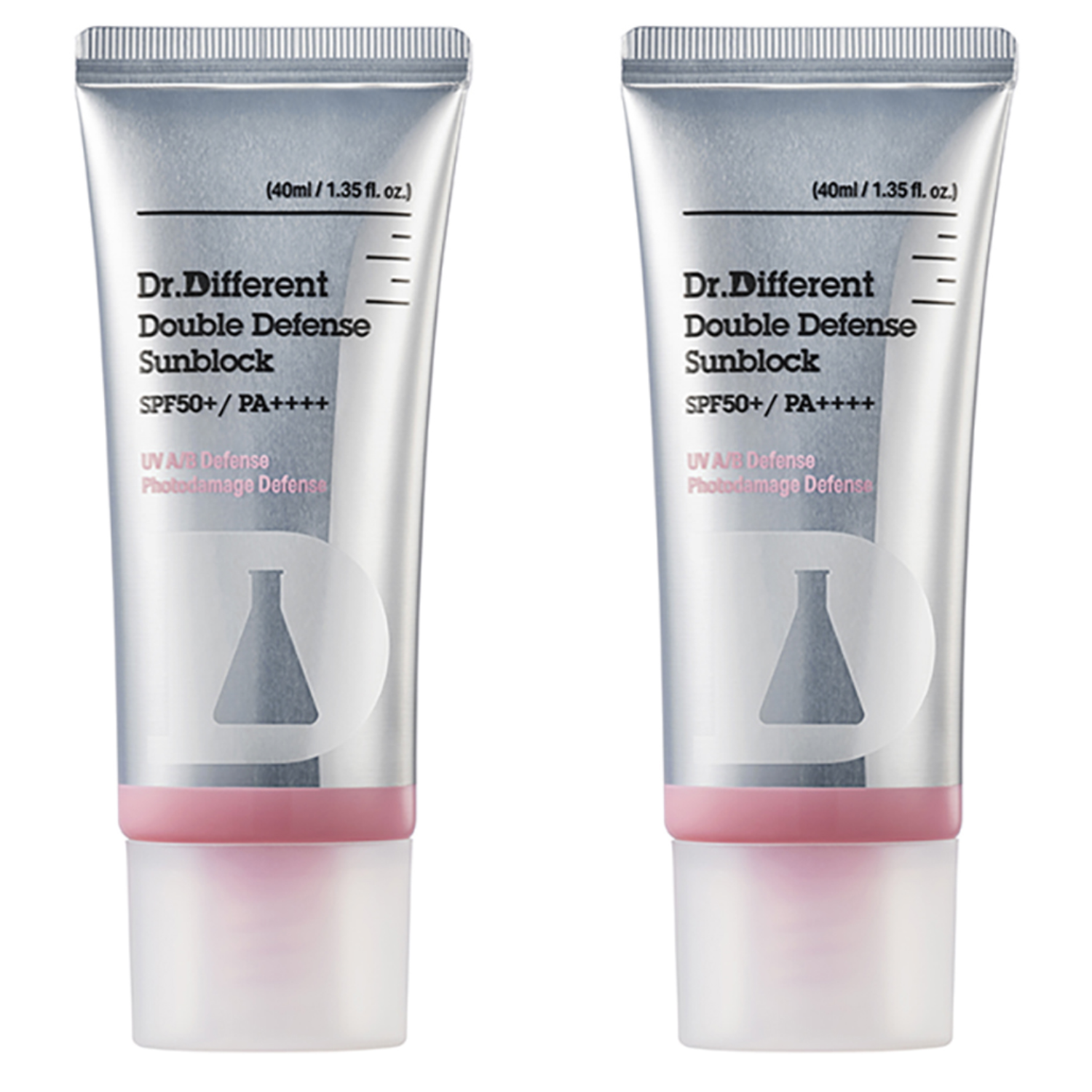 닥터디퍼런트 더블 디펜스 선블록 SPF50+ PA++++, 40ml, 2개 47,200원