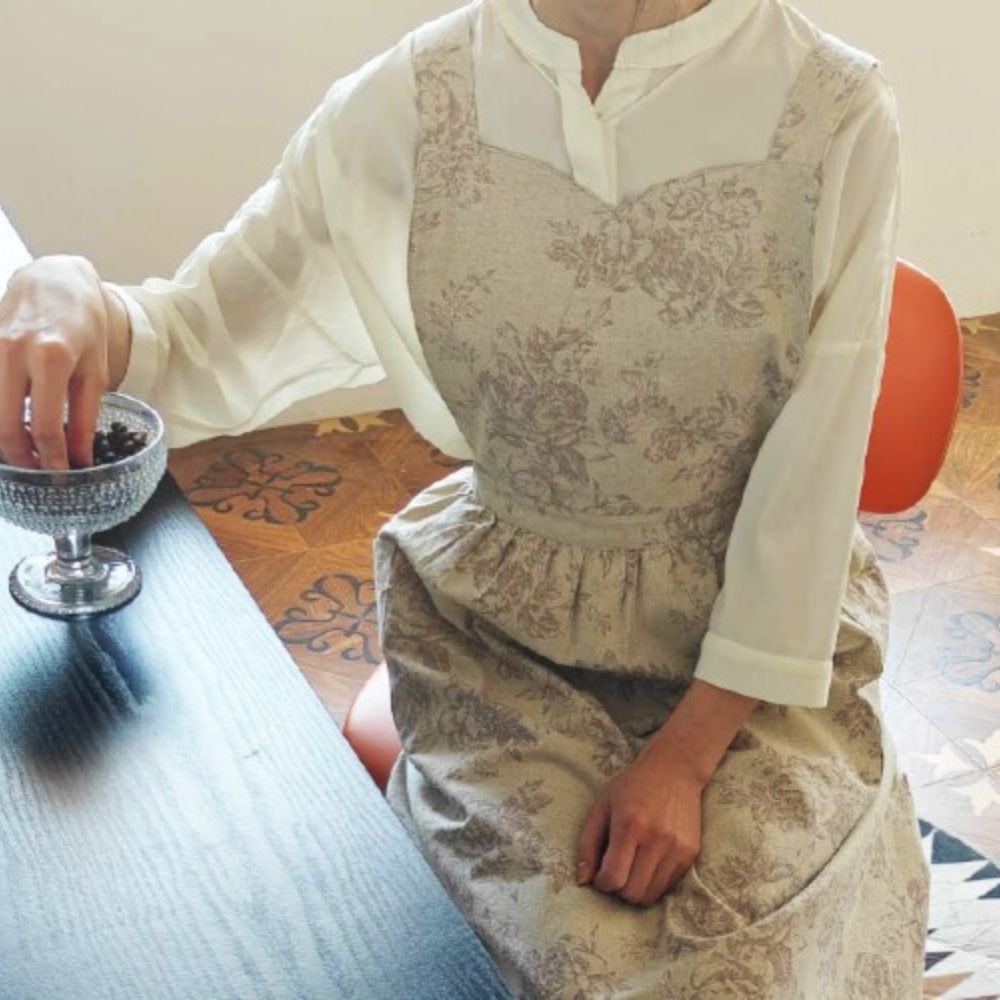 린넨앞치마 원피스 주방 공방 플로리스트 예쁜 앞치마 26,900원