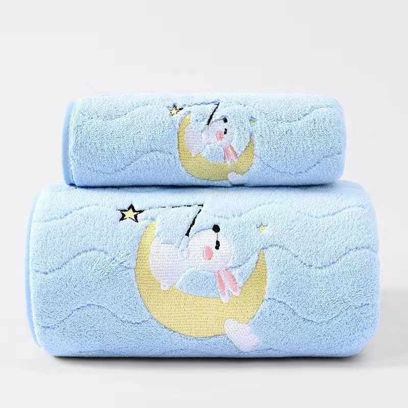 원이네 물결 디자인 바스타월 70 x 140 cm + 세면타월 면사 세트 11,250원