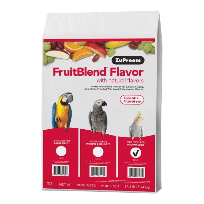 코뉴어 주프림 후르츠블렌드 중형 7.94kg 앵무새 먹이 펠릿 사료, 1개, 7.94kg 170,000원