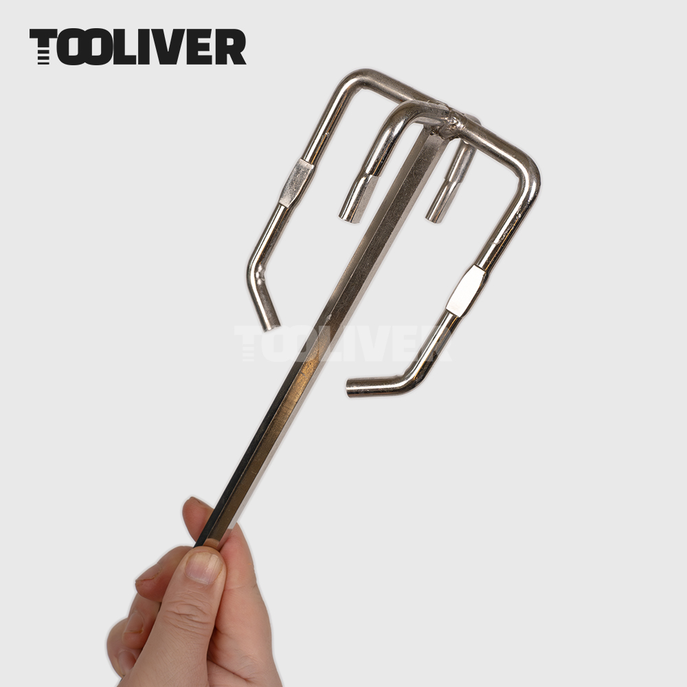 툴리버 임팩용 믹서날 700MM 페인트 방수 교반 작업 소량 작업용 드릴 믹서기날, 1개 14,900원