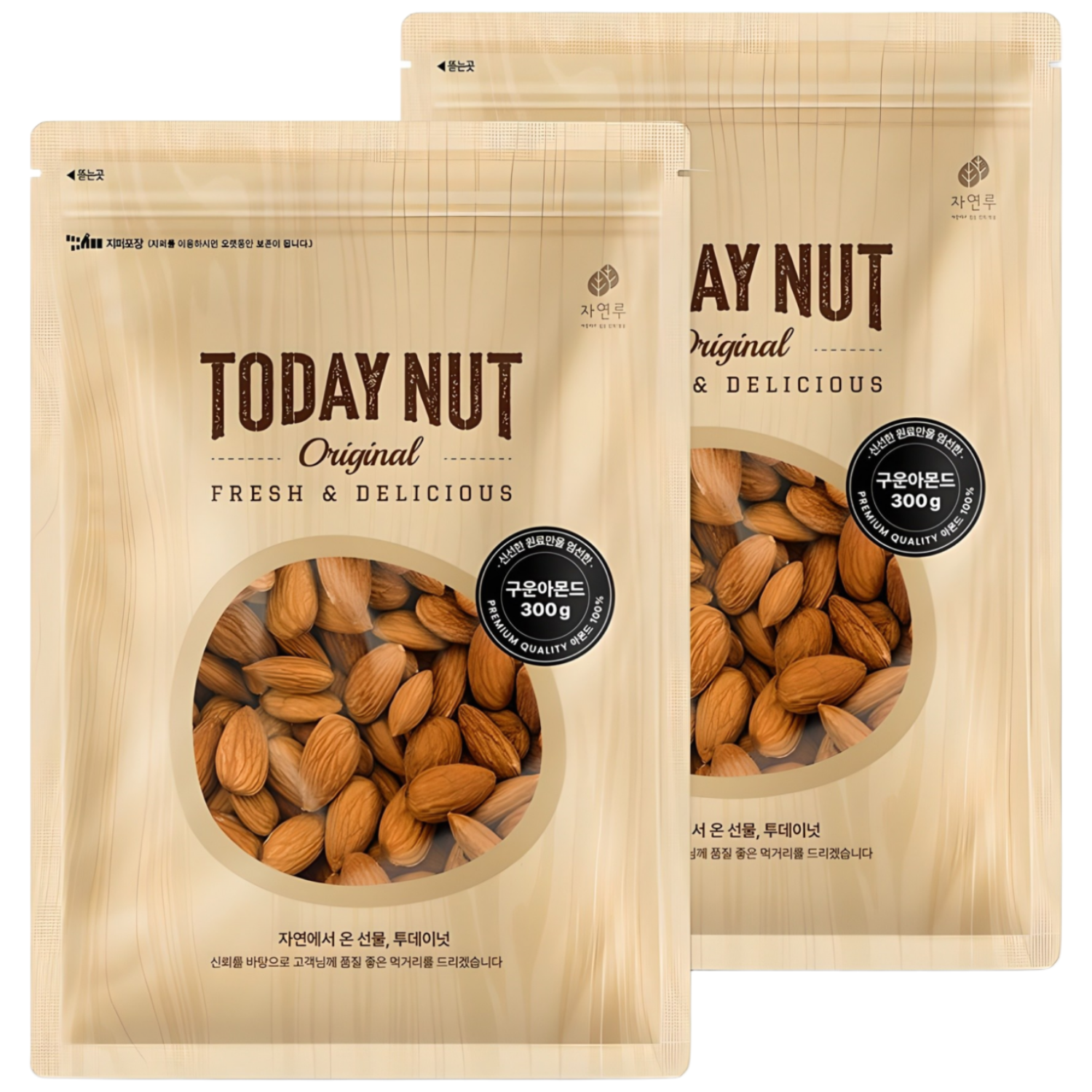 투데이넛 구운아몬드, 300g, 2개 12,790원