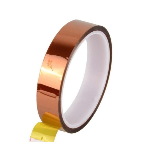 캡톤 테이프 5mm x 33M - 초슬림 고온 내열 폴리이미드 절연 테이프 - 정밀 PCB 마스킹 및 회로 수리용 4,500원