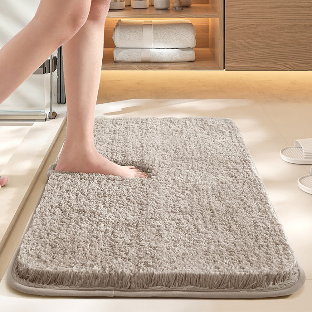 라이즈 호텔 욕실 발매트 세탁가능, 그레이 14,900원